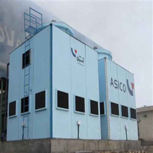 برج‌های خنک کننده فایبرگلاس مکعبی مدار بسته ASI-CT-C